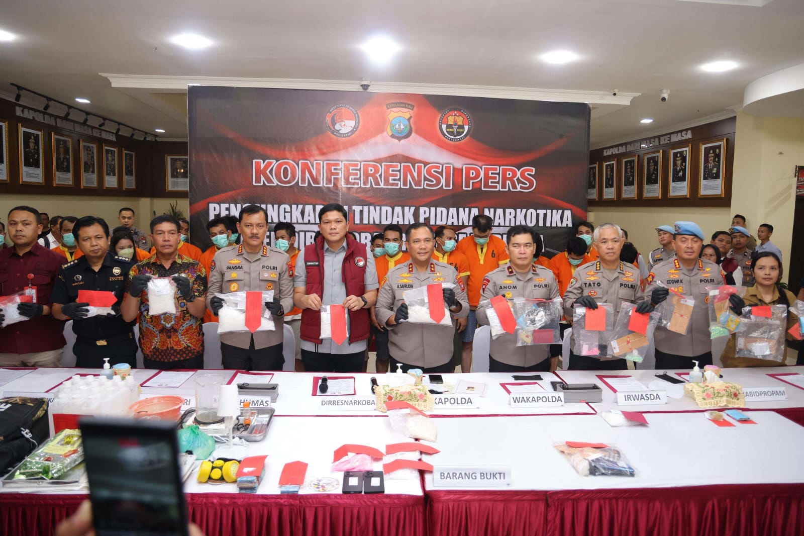 30 Kasus Narkoba Terbongkar di Kepulauan Riau, Polisi Temukan Mini Lab Sabu di Batam