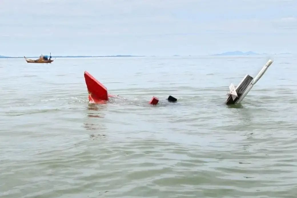 Kapal Angkut Semen Tenggelam di Perairan Karimun Kepri, 1 Orang Dinyatakan Hilang