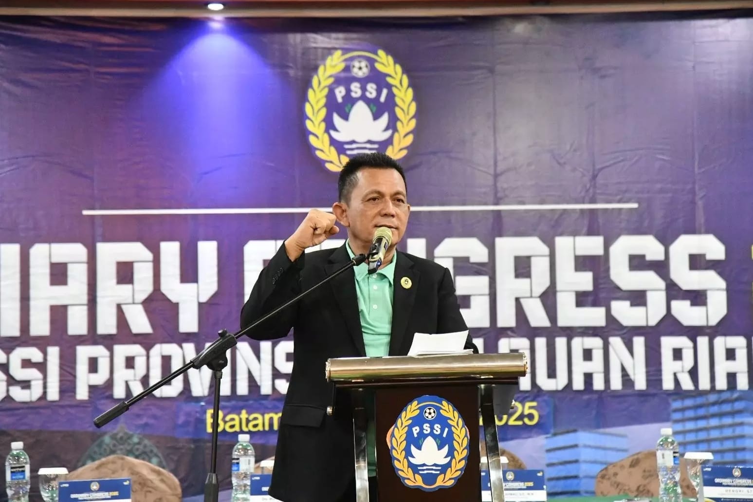 Buka Kongres PSSI Kepri, Gubernur Ansar Soroti Pengembangan Talenta Atlet Lokal