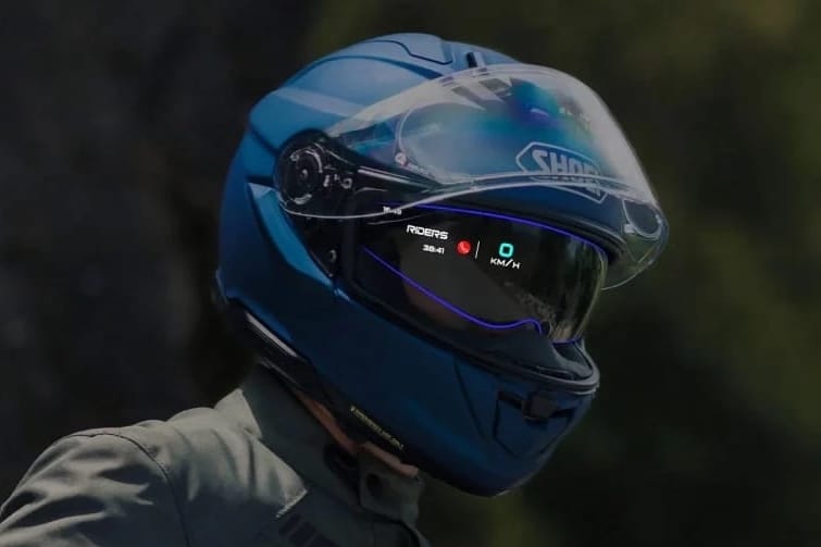 Shoei Gandeng EyeLights, Lahirkan GT-Air 3 Smart dengan Teknologi AR Full-Integrated