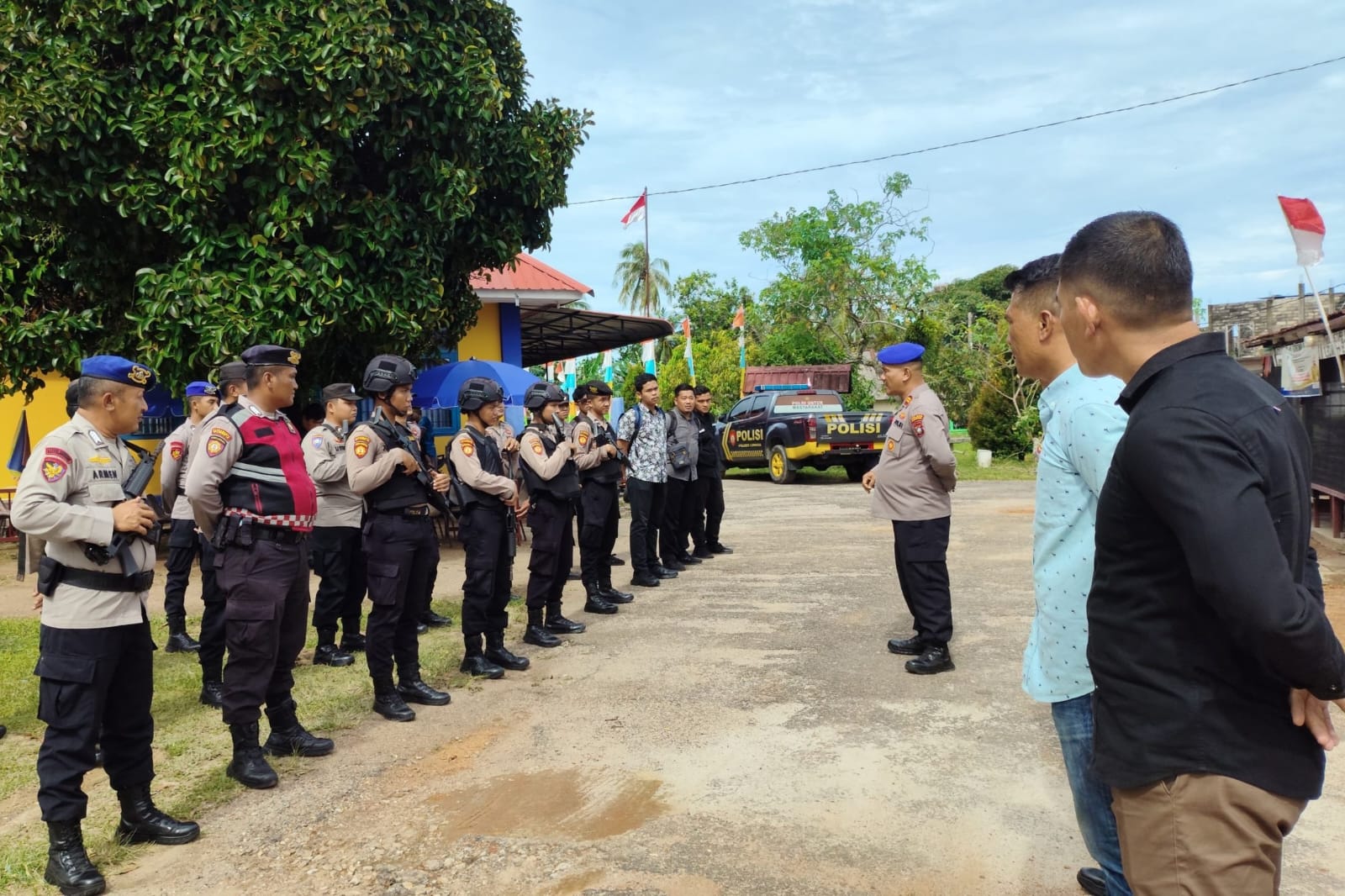 Premanisme Bikin Resah, Polres Lingga Turun Tangan di Pelabuhan Jagoh Kepulauan Riau 