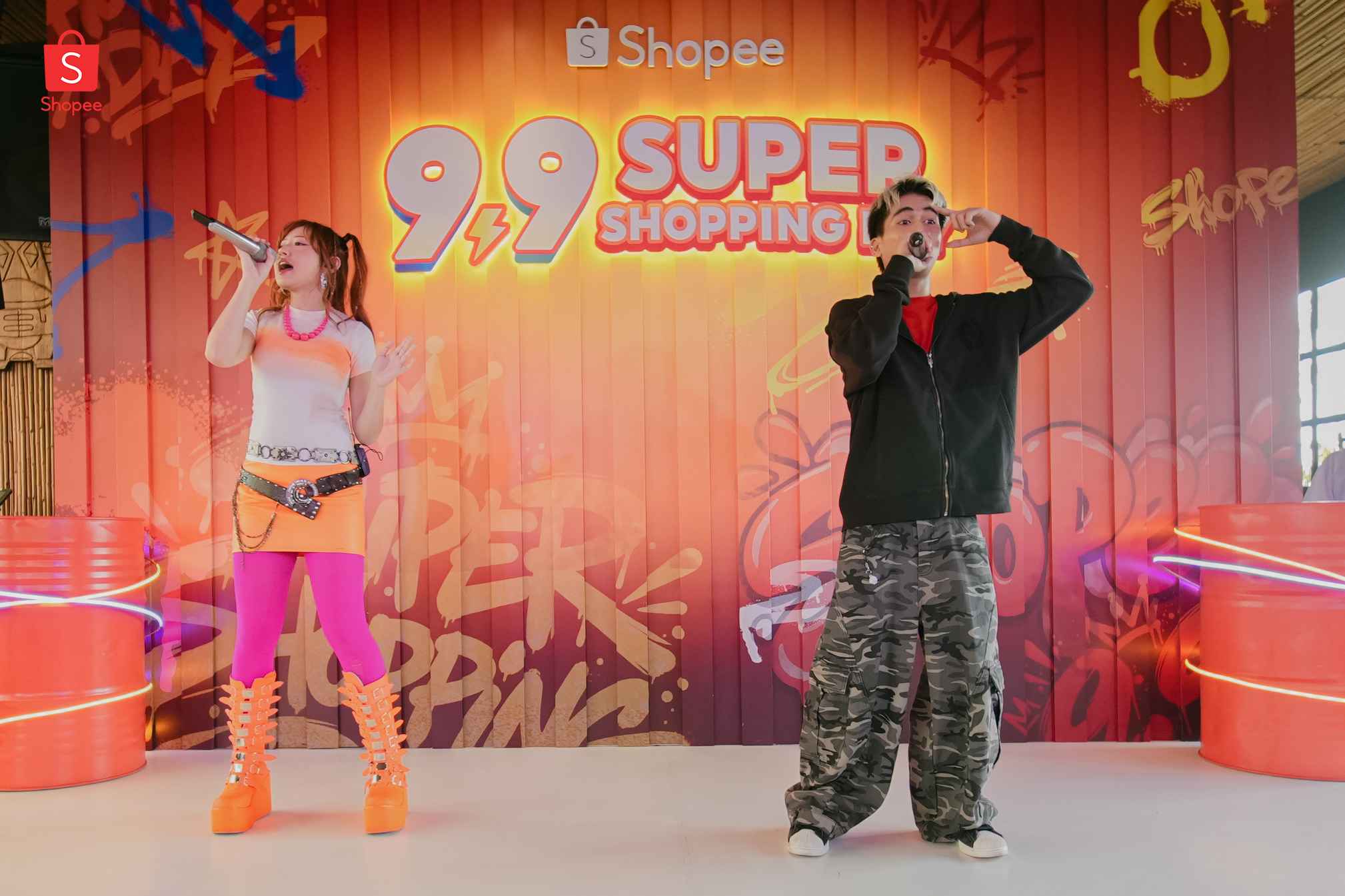 Auto Ikutan! Ini 4 Ide Konten Seru Pakai Sound Shopee 9.9 x Naykilla & Tenxi