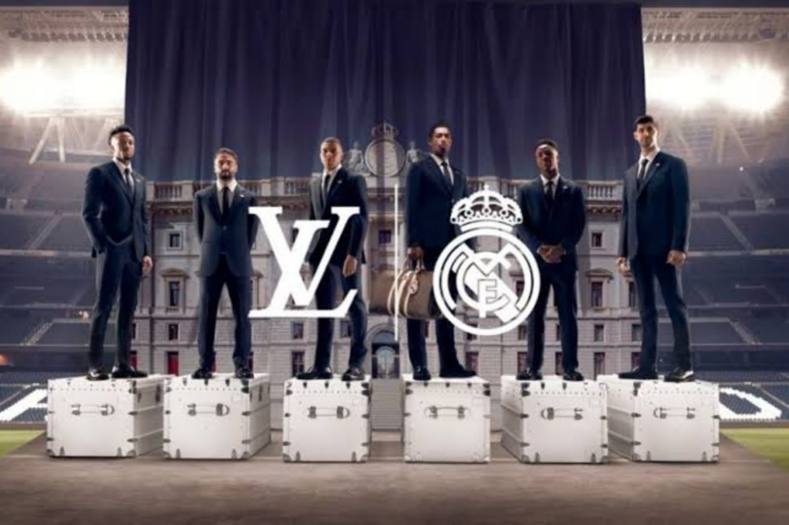 Kolaborasi Mewah, Louis Vuitton Gandeng Real Madrid untuk Koleksi Eksklusif Pharrell