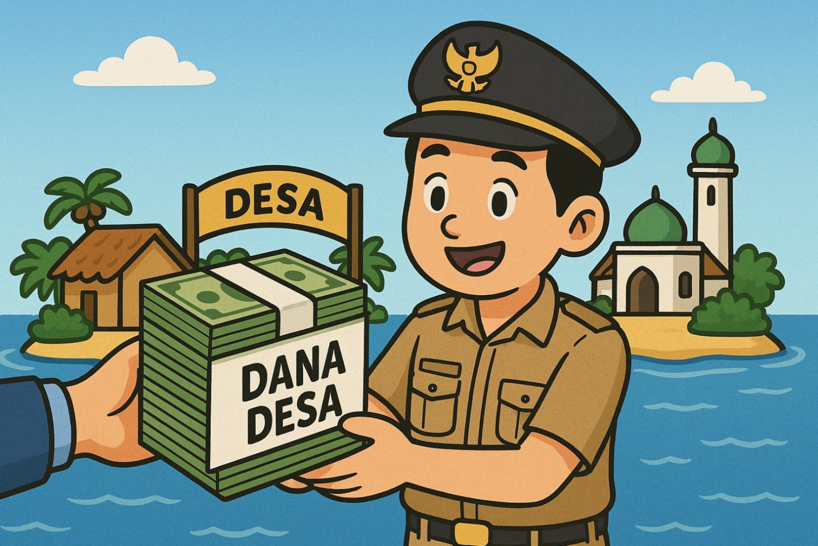 Kabar Baik !! Dana Desa Natuna Kepulauan Riau Cair Lebih Cepat Jelang Iduladha