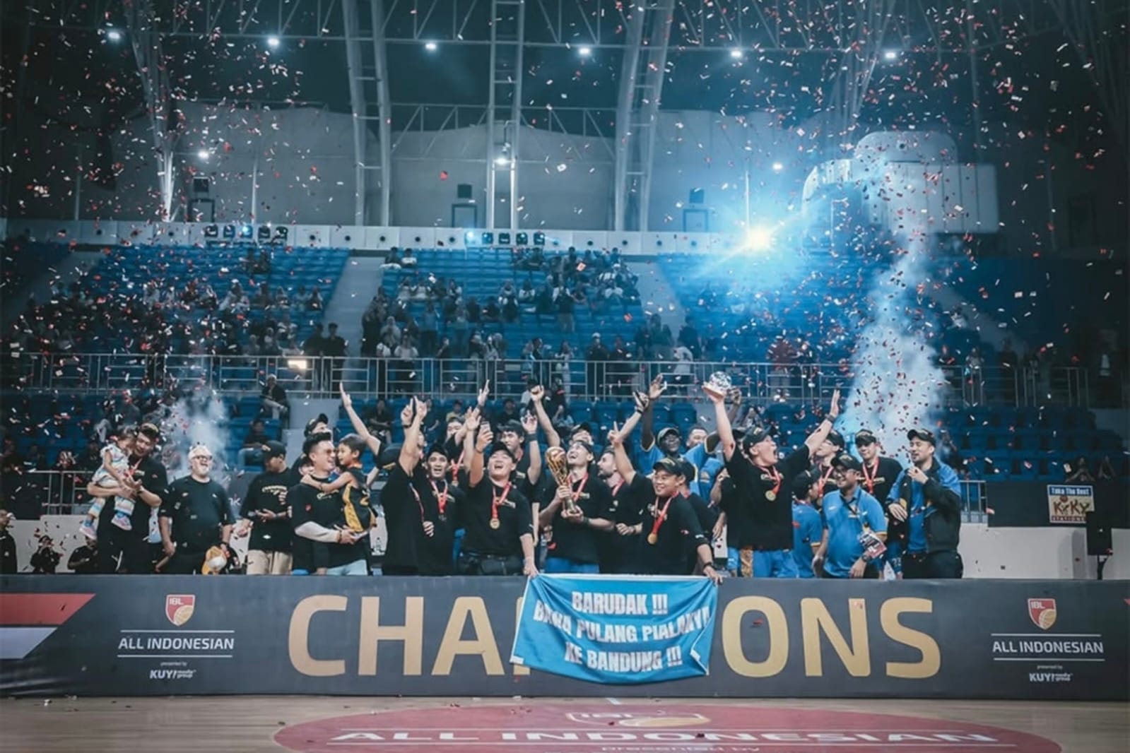 Sapu Bersih Seluruh Pertandingan, Satria Muda Juara IBL 2025