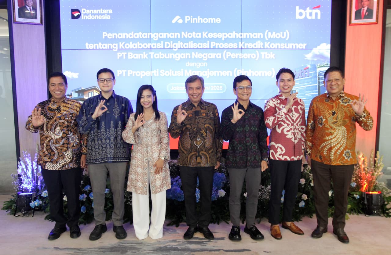 Rumah Impian Anti Ribet, BTN Gandeng Pinhome Hadirkan KPR Digital