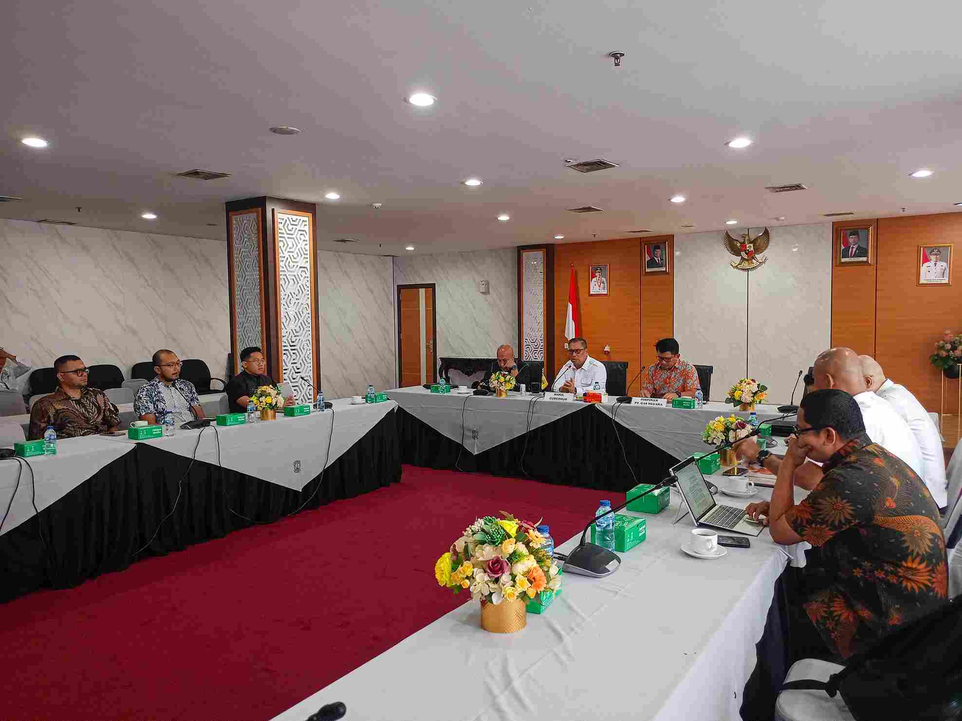 Wagub Nyanyang Pimpin Rakor dengan PGN Batam, Pastikan Pasokan Gas Kepri Aman Jelang Nataru