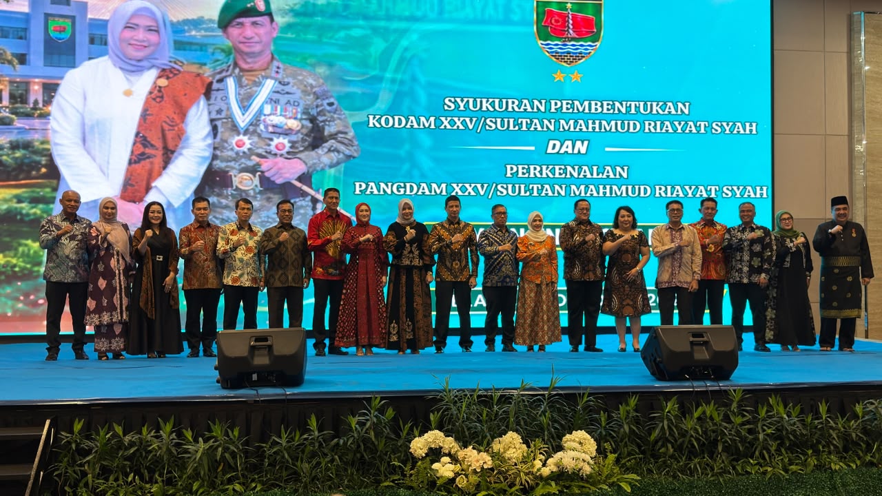Wagub Nyanyang: Kodam XXV Perkuat Pertahanan dan Keamanan Wilayah Perbatasan Kepri