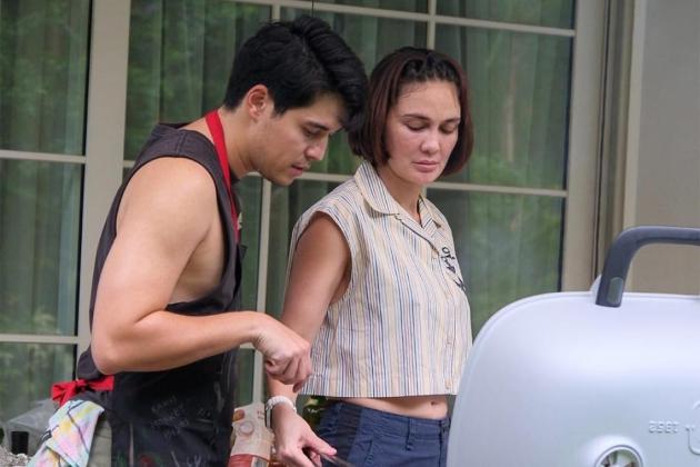 Luna Maya Tampil Fresh dengan Rambut Pendek di Tahun Baru 2026