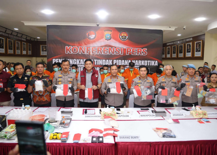 30 Kasus Narkoba Terbongkar di Kepulauan Riau, Polisi Temukan Mini Lab Sabu di Batam