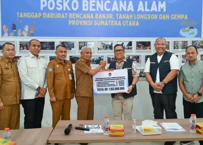 Kepri Bergerak !! Bantuan Rp 1,1 Miliar Dikirim untuk Korban Bencana Sumatera Utara