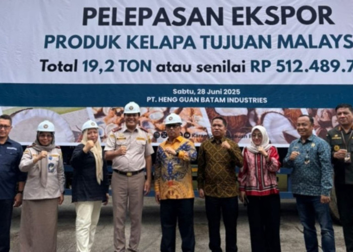 Badan Karantina Kepulauan Riau Ekspor Kelapa Sawit 19,2 ton tujuan Malaysia