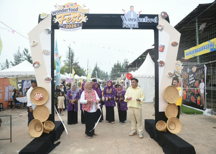 Wonderfood Kepri Fest 2026 Dibuka, Dewi Ansar Dorong Kuliner Lokal Jadi Daya Tarik Wisata