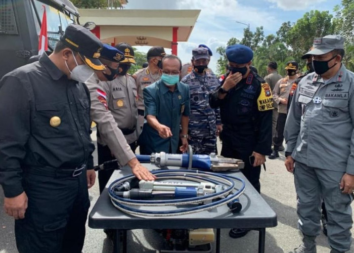 Cegah Banjir dan Longsor, TNI-Polri hingga BMKG Gelar Apel Siaga di Tanjungpinang