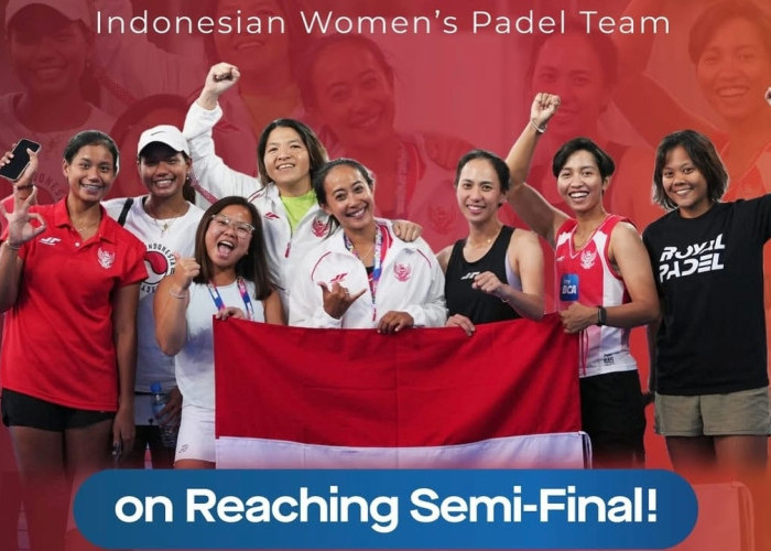 Tanpa Kekalahan, Timnas Padel Putri Indonesia Lolos Semifinal FIP Asia Cup 2025